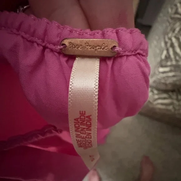 Free People Cotton Pink Maxi Dress - Picture 6 of 11